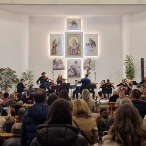 Međunarodni donacijski koncert projekta "Violinmusic4all" održan u Župi sv. Leopolda Mandića, Ljubljanica - Voltino